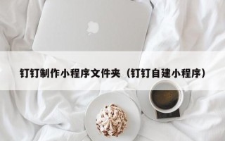 武威钉钉制作小程序文件夹（钉钉自建小程序）